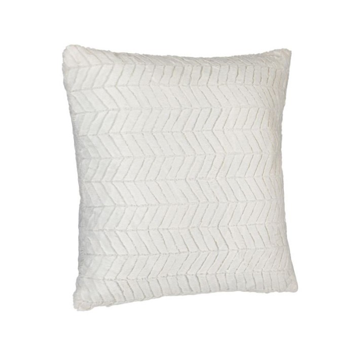 Perna decorativa, 60x60 cm, Ecru, Poliester, ATU-0804683