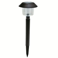 Lampa solara LED forma Ciuperca, 45 cm, alb cald