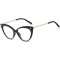 Ochelari cat eye calculator anti lumina albastra Techsuit, negru, F93308
