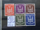 1923-Complet set-MLH -Perfect, Nestampilat