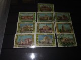 TIMBRE URSS 1956 CLADIRI, Nestampilat