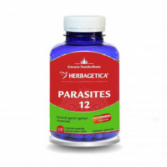 Parasites 12 Detox Forte, 120cps, Herbagetica