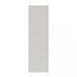 Jaluzea plisată gri deschis 60x200 cm Lățime țesătură 59,4 cm