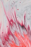 Tablou Canvas Abstract 'V&acirc;lvătăile sufletului &icirc;n apus astral', 26 x 39 cm, CMCLASS