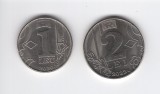 Moldova - set de monede 1 leu 2020 si 2 lei 2022 aUNC, Europa