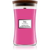 Woodwick Wild Berry &amp; Beets lum&acirc;nare parfumată cu fitil din lemn 609,5 g