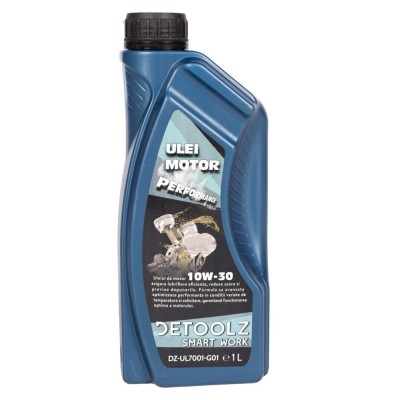 Ulei motor multigrad, 4 timpi, 10W30, 1 litru, universal, toate tipurile de echipamente, DeToolz, DZ-UL7001-G01 foto
