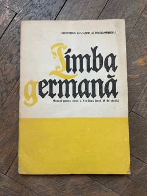 Hans Muller - Limba germana, Manual pentru clasa a X-a foto