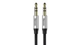 Baseus Audio Yiven M30 cablu 1.5M argintiu / negru (CAM30-CS1)