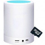 Cumpara ieftin Boxa Portabila cu Lampa Bluetooth iUni M16, Multicolor, Blue + Card 4GB Cadou