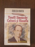 Theofil Simenschy - Cultura si Filosofie