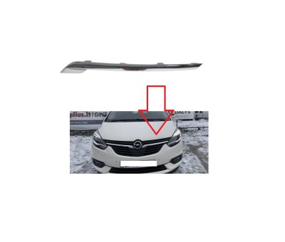 Ornament grila fata OPEL ZAFIRA TOURER, 2017-, partea stanga, foto