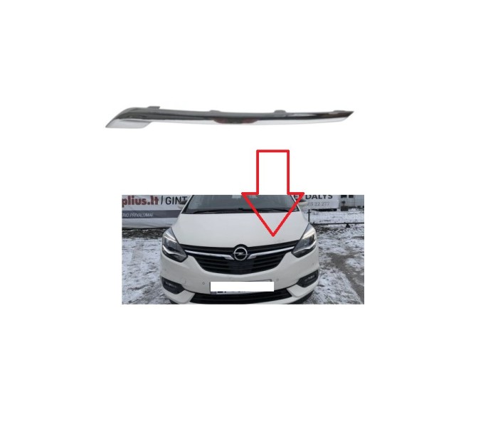 Ornament grila fata OPEL ZAFIRA TOURER, 2017-, partea stanga,