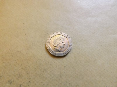 Marea Britanie / Anglia / Regatul Unit 20 Pence 2011 - Elizabeth II foto