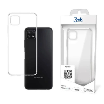 Husa Cover Armor 3MK pentru Samsung Galaxy A22 5G Transparent foto