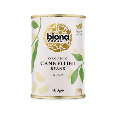 Fasole alba Cannellini bio 400g Biona foto