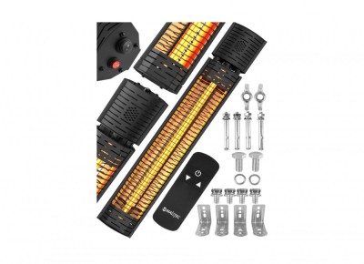 Incalzitor cu infrarosu si telecomanda INFRA2000W, 2000 W, MalTec 111940 foto