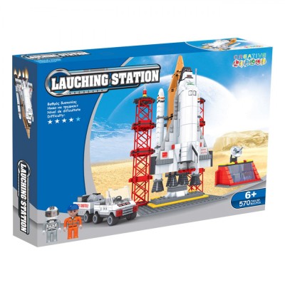 Set Construcție Navetă Spațială, Creativ, 570 Piese, Figurine Incluse, Asamblare Dificultate 4/5, Multicolor foto