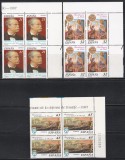Spania 1997 - Aniversări, Bloc de 4, MNH