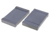 RICHCO Ferita 77 Ohm pentru Cablu Plat, Tip Doua Piese, Miez Feromagnetic A5, Dimensiuni 63.5mm, 6.35mm, 28.5mm