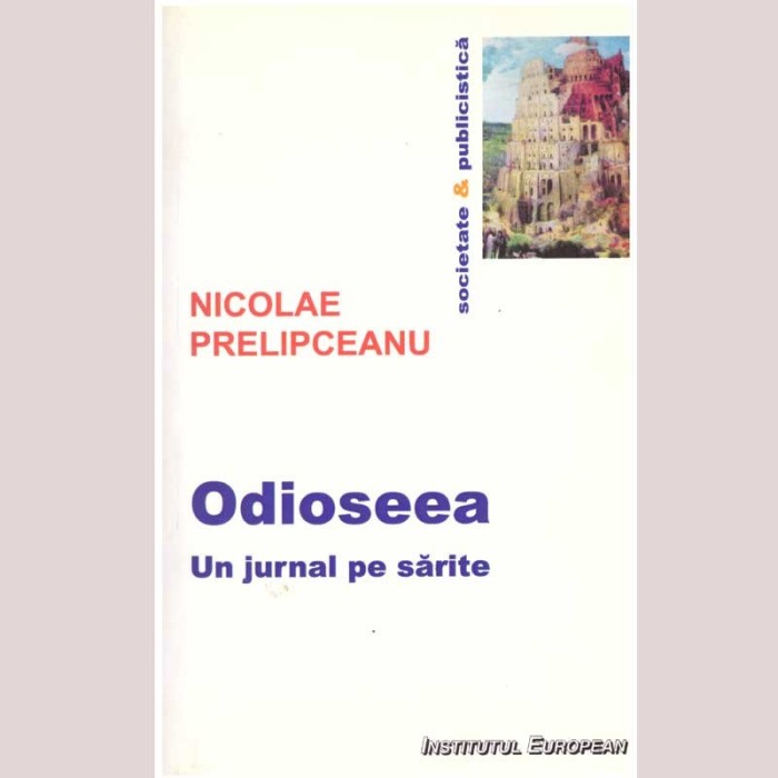 Nicolae Prelipceanu - Odioseea. Un jurnal pe sarite - dedicatie