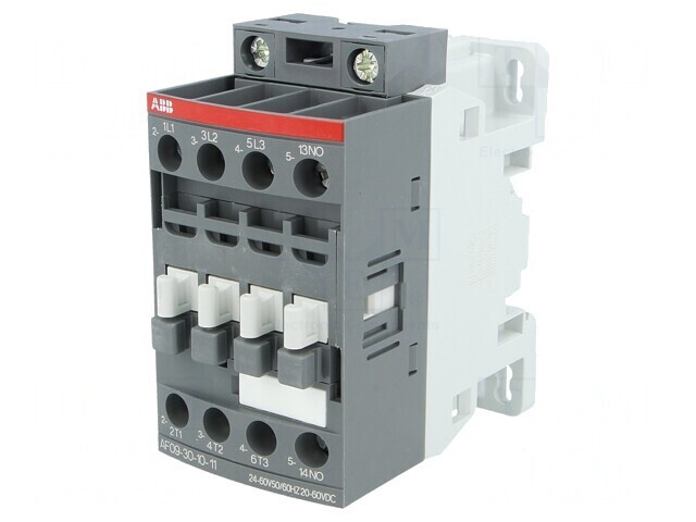 Contactor 3P NO 9A AF 25-60&deg;C