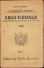 C3969N Legi uzuale, regulamente, decrete, circulări etc. 1922