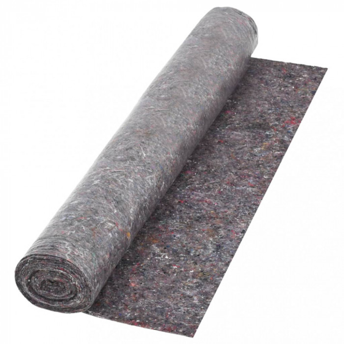 Protectie antiderapanta podea zugravi, 50 m, 180 g/m&sup2;, gri
