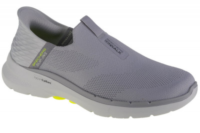 Pantofi pentru adidași Skechers Slip-Ins: GO WALK 6 - Easy On 216278-GRY gri foto