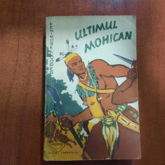 Ultimul mohican de James Fenimore Cooper