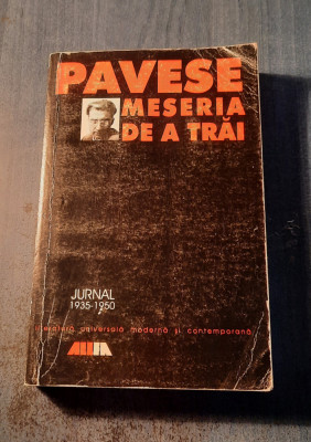 Meseria de a trai jurnal 1935 - 1950 Cesare Pavese foto