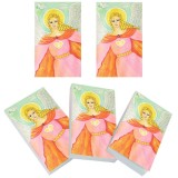 Set 5 Carnete Buzunar Arhanghelul Chamuel 5x8 cm, 100 foi veline, Soapta Stelelor