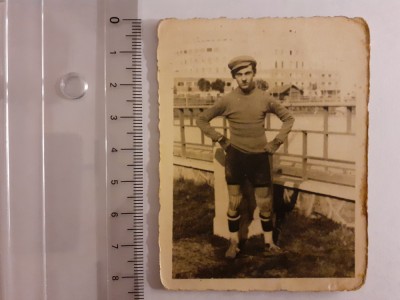 Lot 4 poze vechi cu fotbaliști foto