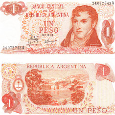 Argentina 1 Peso 197-73 P-287c(1) UNC