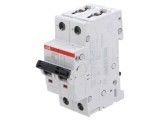 &Icirc;ntrerupător Supracurent ABB 2A 400VAC/DC 2 Poli 2CDS272061R0024
