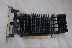 Placa video ASUS GeForce 210 silent TurboCache 1GB DDR3 low profile foto