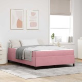 Cumpara ieftin Cadru de pat Roz 160 x 200 cm tesatura