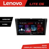 Navigatie Mazda 3 2004-2009 Lenovo Kit-161 8 core 6+128 GB Android Waze USB Navigatie Internet Youtube Radio CarStore Technology