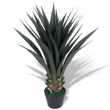 Plantă Artificială Yucca Cu Ghiveci 90 cm Verde 244429, General