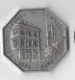 Cumpara ieftin Medalie Tricentenaire du premier jeton 1676-1976 - Franta, bronz argintat, 33 mm, Europa