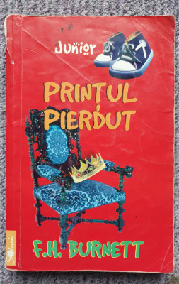 PRINTUL PIERDUT de FRANCES HODGSON BURNETT, 2004, 340 pagini foto