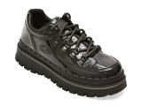 Pantofi Skechers Jammers Piele Ecologica Lacuita Negru Pentru Femei