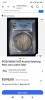 Medalion vintage argint cu taler Paris Graf von Lodron 1634, Europa