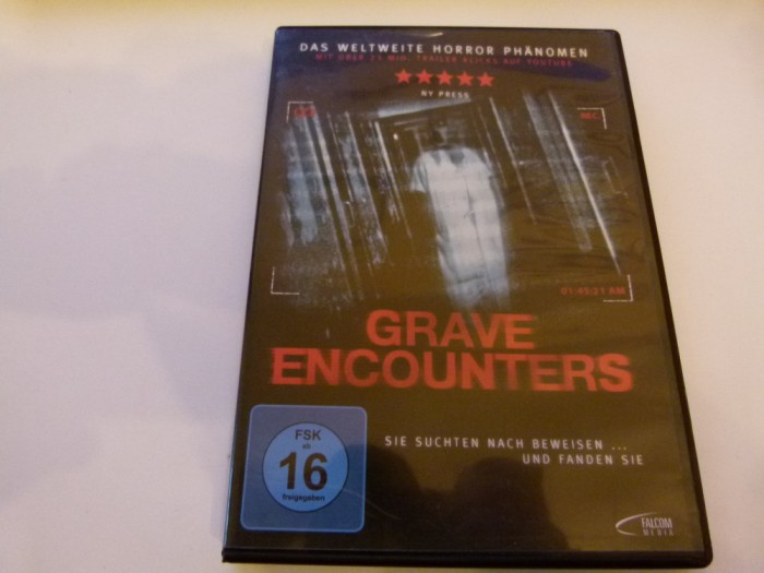 Grave encounter, dvd