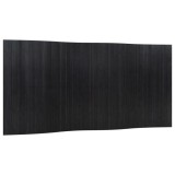 Cumpara ieftin Paravan de camera, negru, latime 400 cm, inaltime 165 cm, bambus