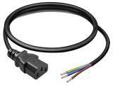 Cablu IEC C13 mamă 0,5m 3G0,75mm2 QOLTEC - Cabluri alimentare
