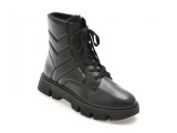 Cumpara ieftin Ghete GEOX negre, D46UAG, din piele ecologica