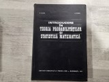 Introducere in teoria probabilitatilor si statistica matematica de G.Ciucu,V.Craiu