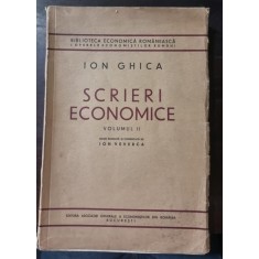 Scrieri Economice volumul II - Ion Ghica