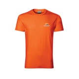 Cumpara ieftin Tricou inscriptionat SHR Motors portocaliu